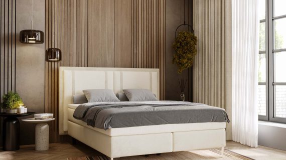 miniaturka Łóżko VERNOOM Klasyczna Piękna Kontynentalna Elegancja