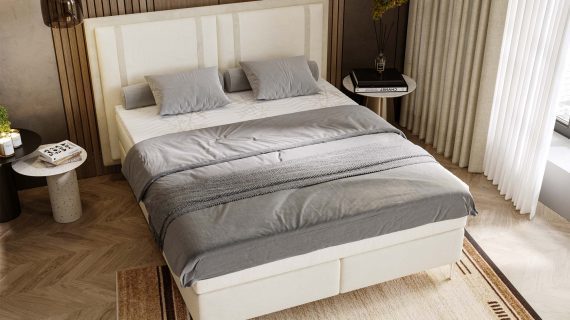 miniaturka Łóżko VERNOOM Klasyczna Piękna Kontynentalna Elegancja