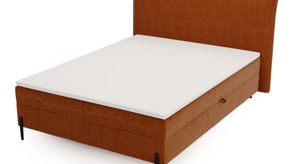 miniaturka Łóżko LISSY Kontynentalne z Pojemnikiem Komfort