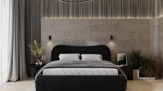 miniaturka Łóżko DEMISA Różowe i Przytulne do Sypialni