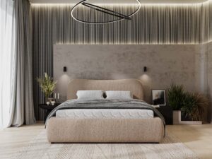 miniaturka Łóżko DEMISA Różowe i Przytulne do Sypialni