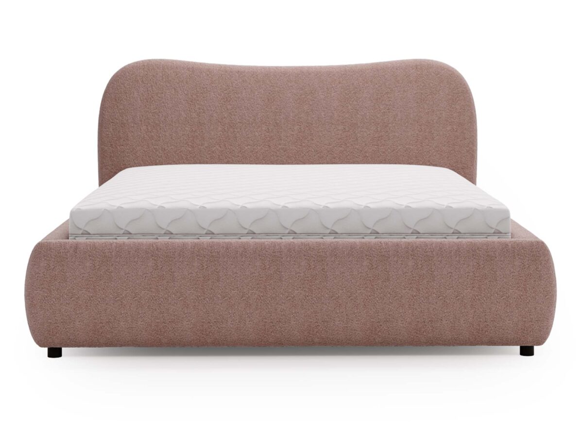 Łóżko DEMISA Różowe i Przytulne do Sypialni