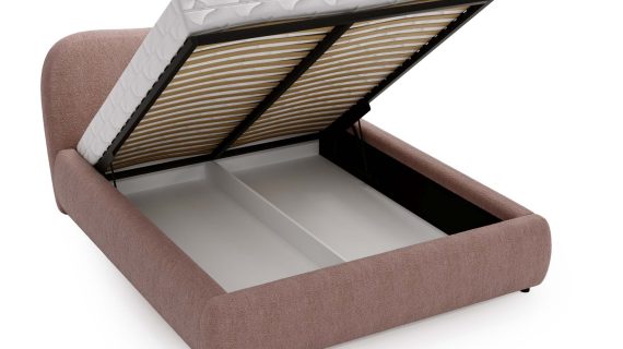 miniaturka Łóżko DEMISA Różowe i Przytulne do Sypialni