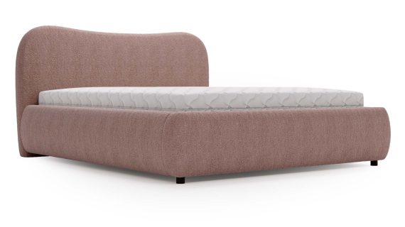 miniaturka Łóżko DEMISA Różowe i Przytulne do Sypialni