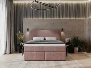 miniaturka Łóżko DELILA Kontynentalne 160×200 Nowoczesne i Przytulne