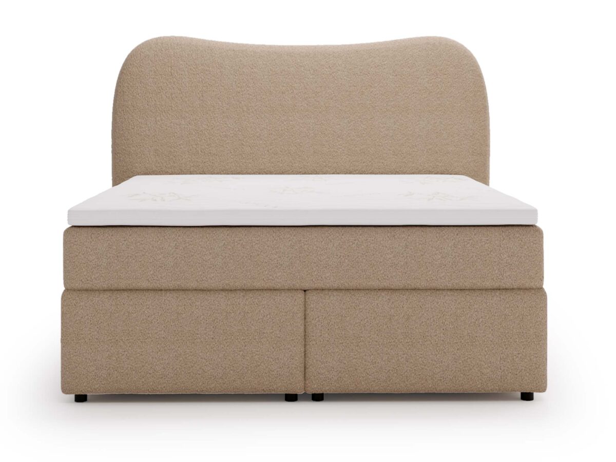 Łóżko DELILA Kontynentalne 160×200 Nowoczesne i Przytulne