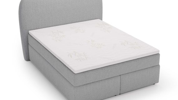 miniaturka Łóżko DELILA Kontynentalne 160×200 Nowoczesne i Przytulne