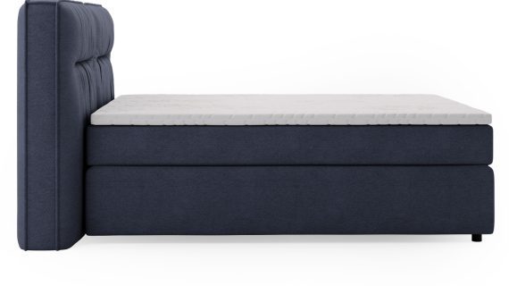 miniaturka Łóżko DOODII Grafitowe Kontynentalne do Sypialni