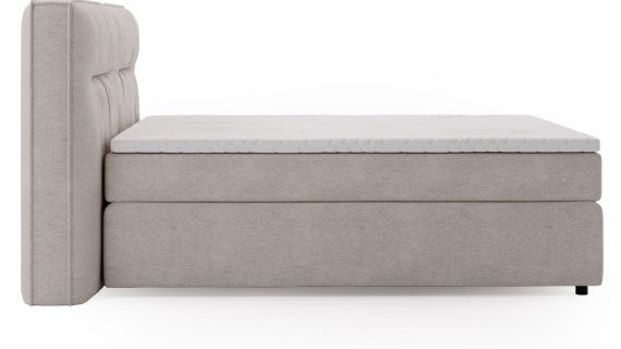 miniaturka Łóżko DOODII Grafitowe Kontynentalne do Sypialni