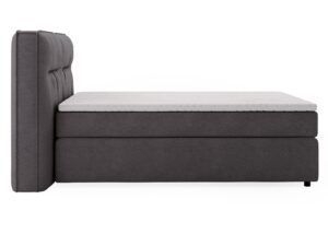 miniaturka Łóżko DOODII Grafitowe Kontynentalne do Sypialni