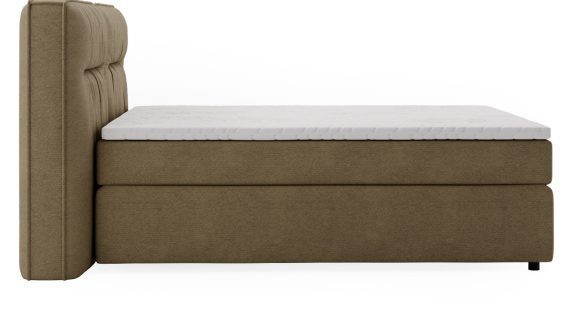 miniaturka Łóżko DOODII Grafitowe Kontynentalne do Sypialni