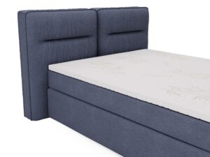 miniaturka Łóżko DOODII Grafitowe Kontynentalne do Sypialni