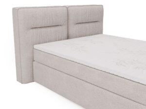 miniaturka Łóżko DOODII Grafitowe Kontynentalne do Sypialni