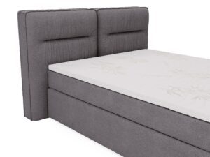 miniaturka Łóżko DOODII Grafitowe Kontynentalne do Sypialni