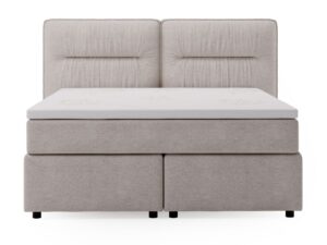 miniaturka Łóżko DOODII Grafitowe Kontynentalne do Sypialni