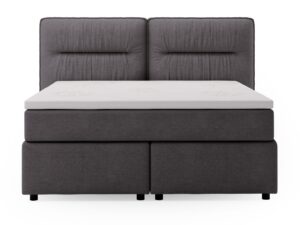 miniaturka Łóżko DOODII Grafitowe Kontynentalne do Sypialni