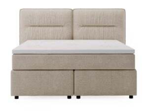 Łóżko DOODII Grafitowe Kontynentalne do Sypialni