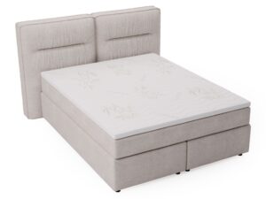 miniaturka Łóżko DOODII Grafitowe Kontynentalne do Sypialni