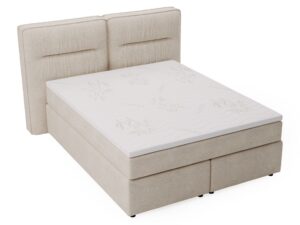 miniaturka Łóżko DOODII Grafitowe Kontynentalne do Sypialni