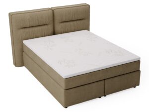 miniaturka Łóżko DOODII Grafitowe Kontynentalne do Sypialni