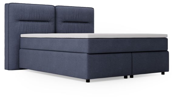 miniaturka Łóżko DOODII Grafitowe Kontynentalne do Sypialni