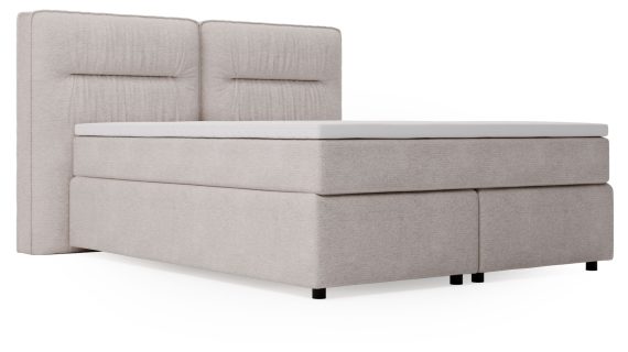 miniaturka Łóżko DOODII Grafitowe Kontynentalne do Sypialni