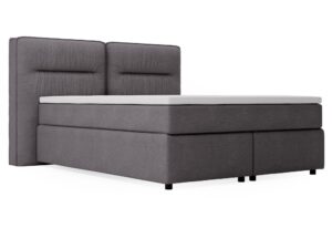 miniaturka Łóżko DOODII Grafitowe Kontynentalne do Sypialni