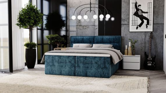 miniaturka Łóżko ULOPI z Pojemnikiem na Pościel Przytulne