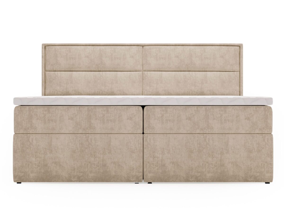 Łóżko ULOPI z Pojemnikiem na Pościel Przytulne