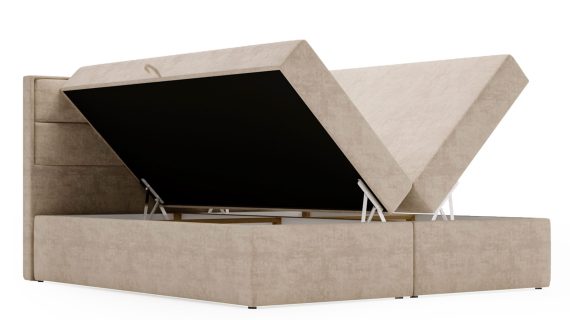 miniaturka Łóżko ULOPI z Pojemnikiem na Pościel Przytulne