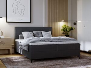 miniaturka Łóżko LILIA Białe i Designerskie do Sypialni