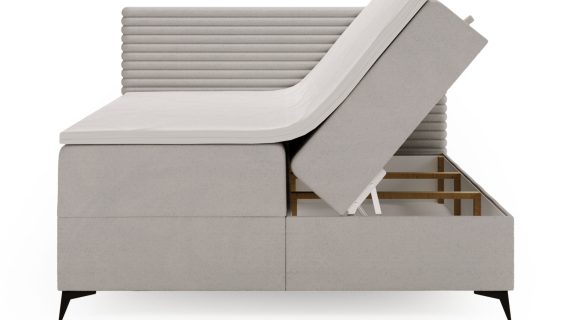 miniaturka Łóżko LILIA Białe i Designerskie do Sypialni