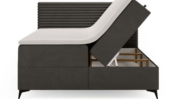 miniaturka Łóżko LILIA Białe i Designerskie do Sypialni