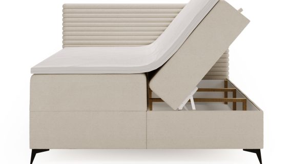 miniaturka Łóżko LILIA Białe i Designerskie do Sypialni