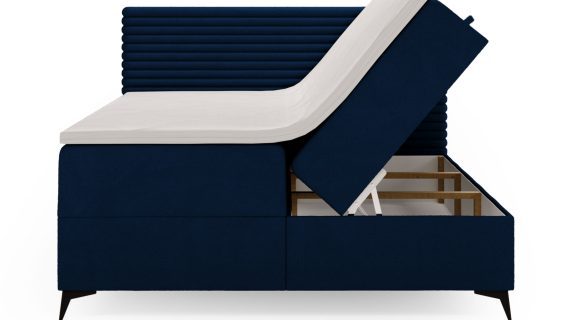 miniaturka Łóżko LILIA Białe i Designerskie do Sypialni