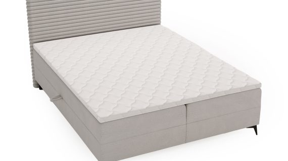 miniaturka Łóżko LILIA Białe i Designerskie do Sypialni