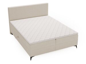 miniaturka Łóżko LILIA Białe i Designerskie do Sypialni