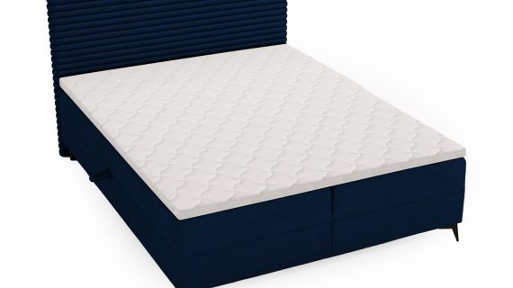 miniaturka Łóżko LILIA Białe i Designerskie do Sypialni