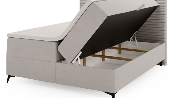 miniaturka Łóżko LILIA Białe i Designerskie do Sypialni