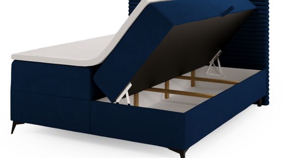 miniaturka Łóżko LILIA Białe i Designerskie do Sypialni