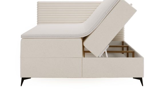 miniaturka Łóżko LILIA Białe i Designerskie do Sypialni