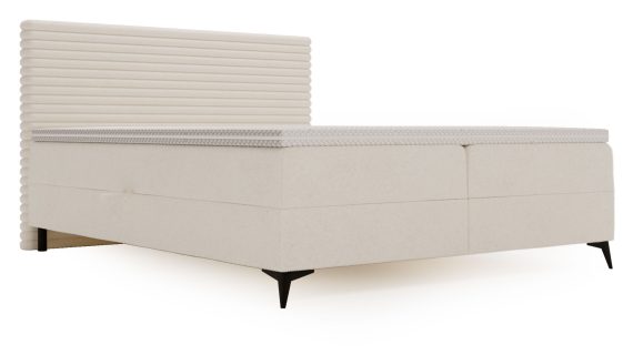 miniaturka Łóżko LILIA Białe i Designerskie do Sypialni