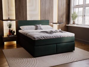 miniaturka Łóżko AVIST Klasyczne Tapicerowane do Sypialni