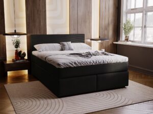 miniaturka Łóżko AVIST Klasyczne Tapicerowane do Sypialni