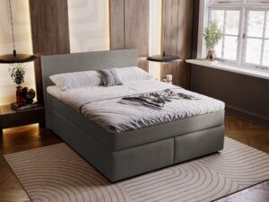 miniaturka Łóżko AVIST Klasyczne Tapicerowane do Sypialni