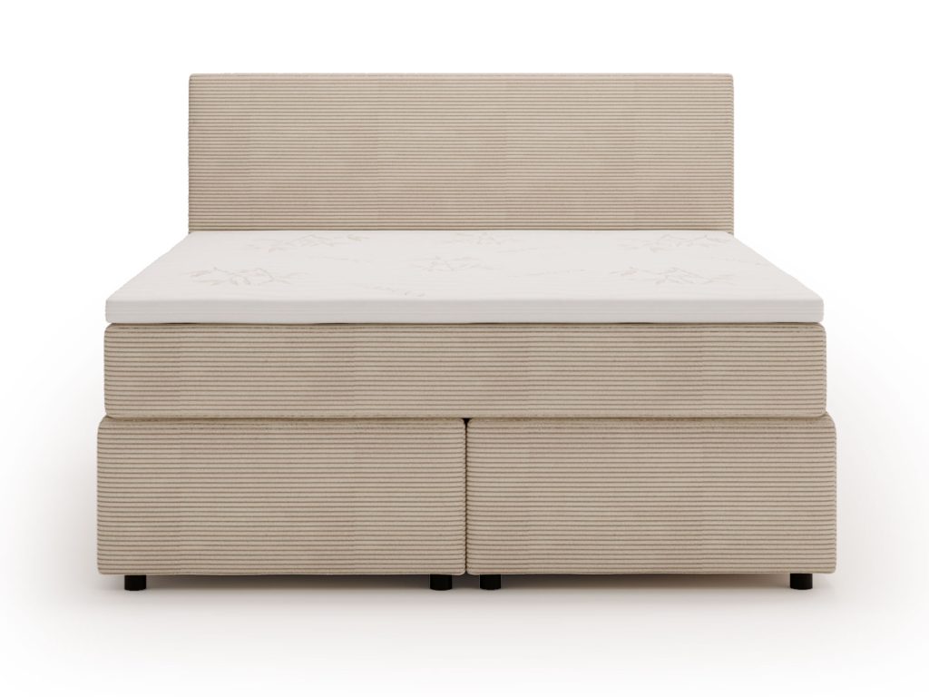 Łóżko AVIST Klasyczne Tapicerowane do Sypialni