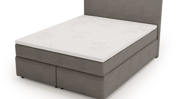 miniaturka Łóżko AVIST Klasyczne Tapicerowane do Sypialni