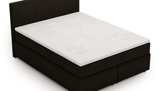 miniaturka Łóżko AVIST Klasyczne Tapicerowane do Sypialni