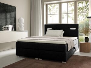 miniaturka Łóżko Kontynentalne Nevo z Dotykowym Oświetleniem