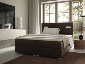 miniaturka Łóżko Kontynentalne Nevo z Dotykowym Oświetleniem